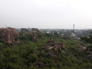 বীরভূমের মামাভাগ্নে পাহাড় (Mama Bhagne Hills and Temple in Dubrajpur town, Birbhum District)